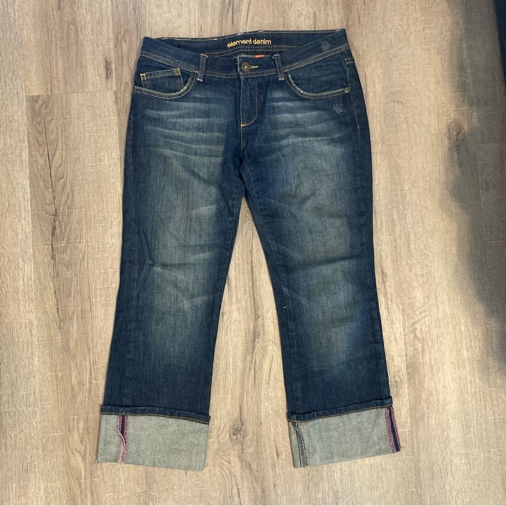 Element Jean Crop Ladies Juniors 7 EUC